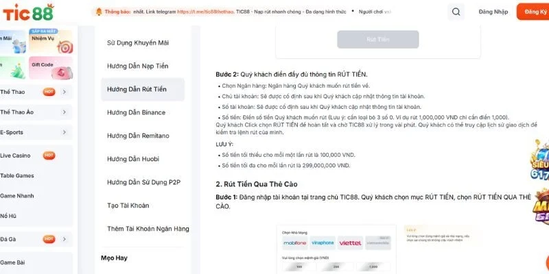 9win – Thương Hiệu Nhà Cái Đẳng Cấp, Nạp Rút Siêu Tốc 24/7 5 Nạp/rút tiền 9Win – Quy trình sòng phẳng, nhận tiền liền tay